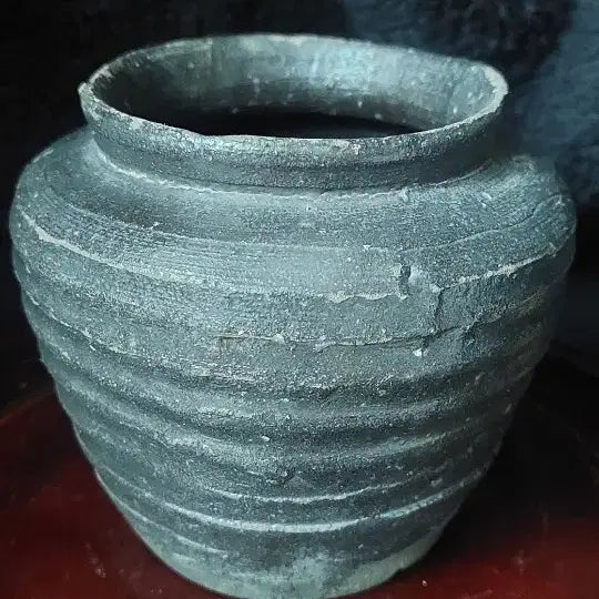 [BUNJANG] Tang Dynasty Black Glazed Pottery Soh / 당대 흑유  소호