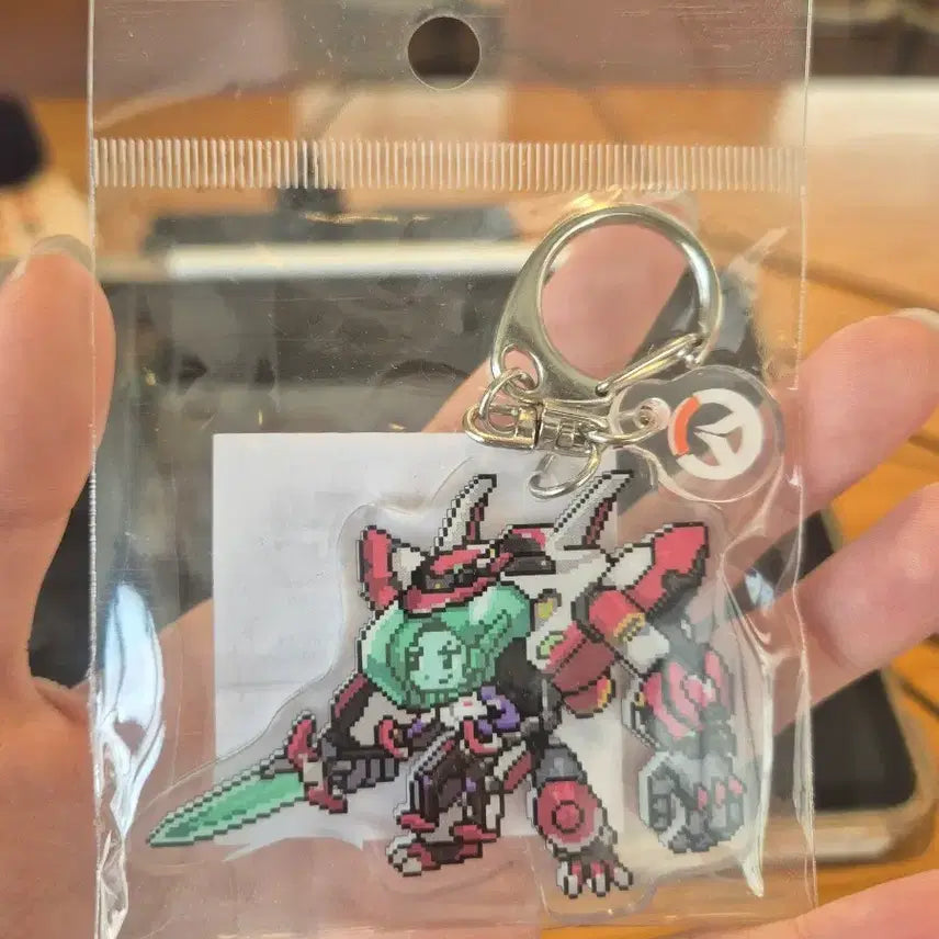 [BUNJANG] Overwatch D.Mon Acrylic Keyring / 오버워치 디몬 이유나  D.Mon 아크릴 키링 쿠지