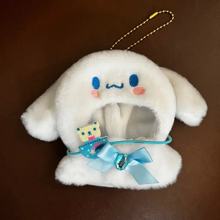[BUNJANG] Sanrio Cinnamoroll 10cm Plush Cape Outfit / 시나모롤 망토 인형옷 10cm 솜인형 산리오 앤더블 제베원 장하오