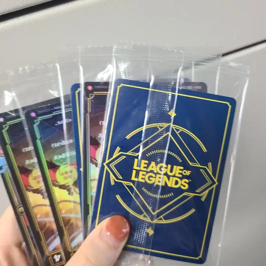 [BUNJANG] League of Legends Jinx Card (Sealed) / 리그오브레전드 징크스 카드 미개봉