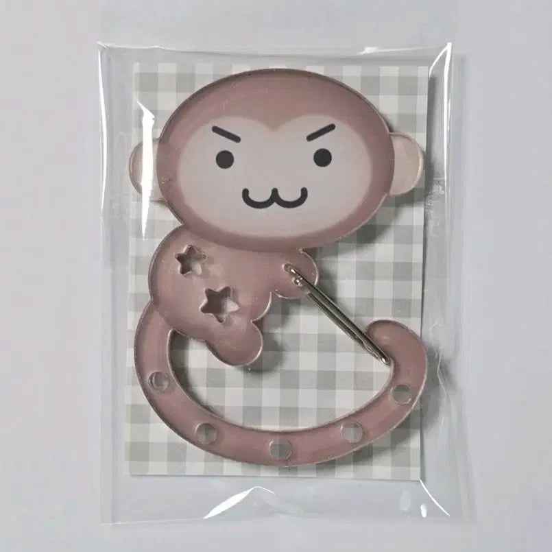 [BUNJANG] DECOVOCO Monkey Carabiner / 데코보코 원숭이 카라비너 숭이