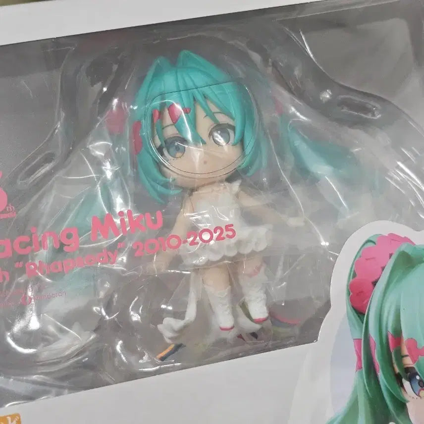 [BUNJANG] Rhapsody Racing Miku 2010-2025 15th Anniversary Nendoroid Figure / 랩소디 레이싱 미쿠 2010-2025 피규어 15주년 Rhapsody 넨도