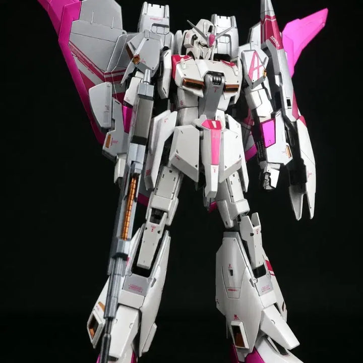 [BUNJANG] MG White Zeta Gundam Custom Painted Model Kit / mg화이트제타 도색작