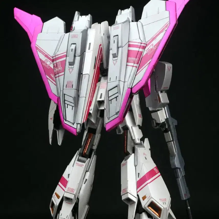 [BUNJANG] MG White Zeta Gundam Custom Painted Model Kit / mg화이트제타 도색작