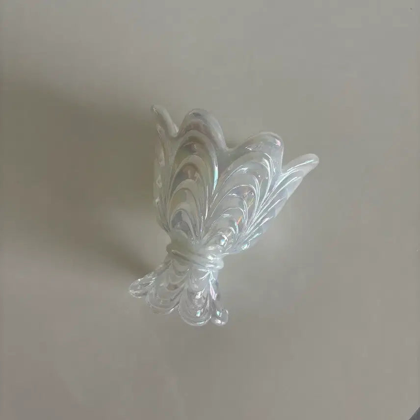 [BUNJANG] Fenton Opal Aurora Candle Holder / 미국 빈티지 펜톤 Fenton 오팔 오로라 캔들 홀더 티라이트