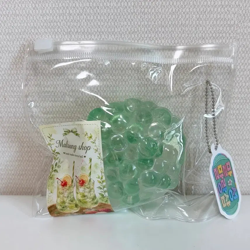 [BUNJANG] Mal-Seong Mal-Rang Shop August Limited Edition Peridot Birthstone Handmade Squishy / 미개봉) 말성말랑샵 8월한정 탄생석 페리도트 수제 말랑이