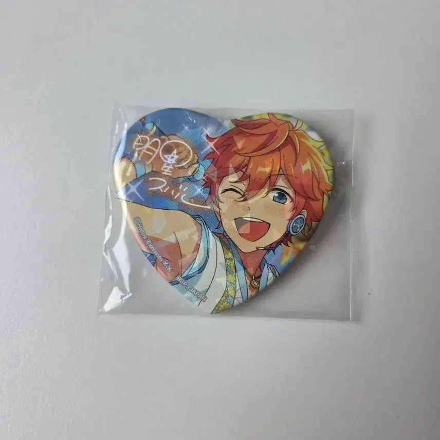 [BUNJANG] Ensemble Stars Subaru Heart Can Badge / 앙스타 스바루 하트 캔뱃지