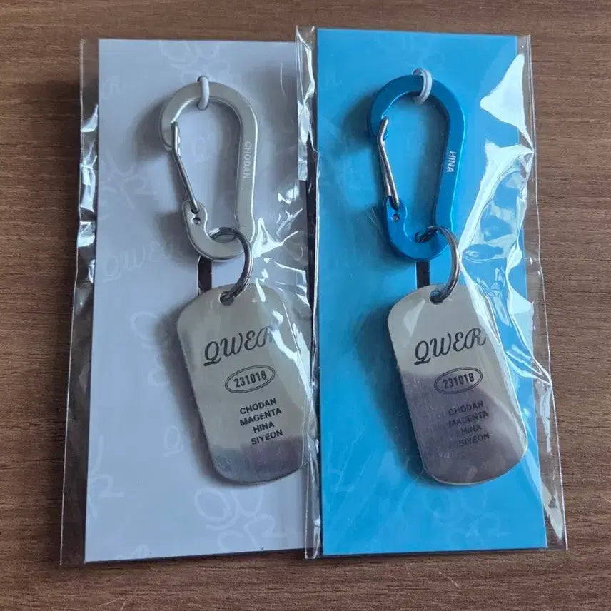 [BUNJANG] QWER Carabiner Keyring / QWER 카라비너 키링
