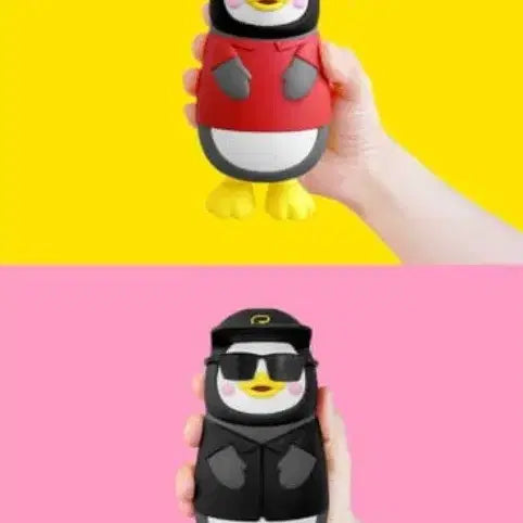 [BUNJANG] GiantPengTV Pengsoo Hip Hop &amp; Drill Sergeant 150mm Figure Bundle Set / [새상품] 자이언트펭TV 펭수 150mm 피규어 힙합 조교 2개일괄