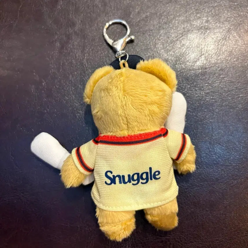 [BUNJANG] Doosan Bears Snuggle Doll Keyring / (미사용) 두산 베어스 스너글 인형 키링