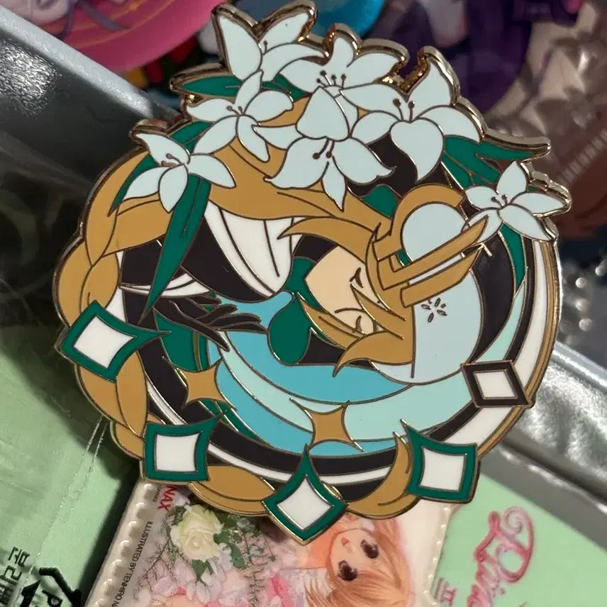 [BUNJANG] Nier: Automata AGF Rapunzel Badge / 니케 AGF 라푼젤 뱃지
