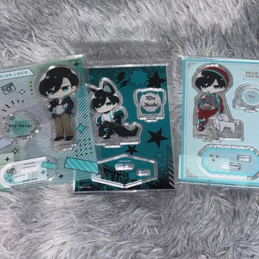 [BUNJANG] Blue Lock Itoshi Rin Sket-chuu Acrylic Stand Bundle Set / 블루록 이토시 린 스켓츄 아크릴 스탠드 일괄