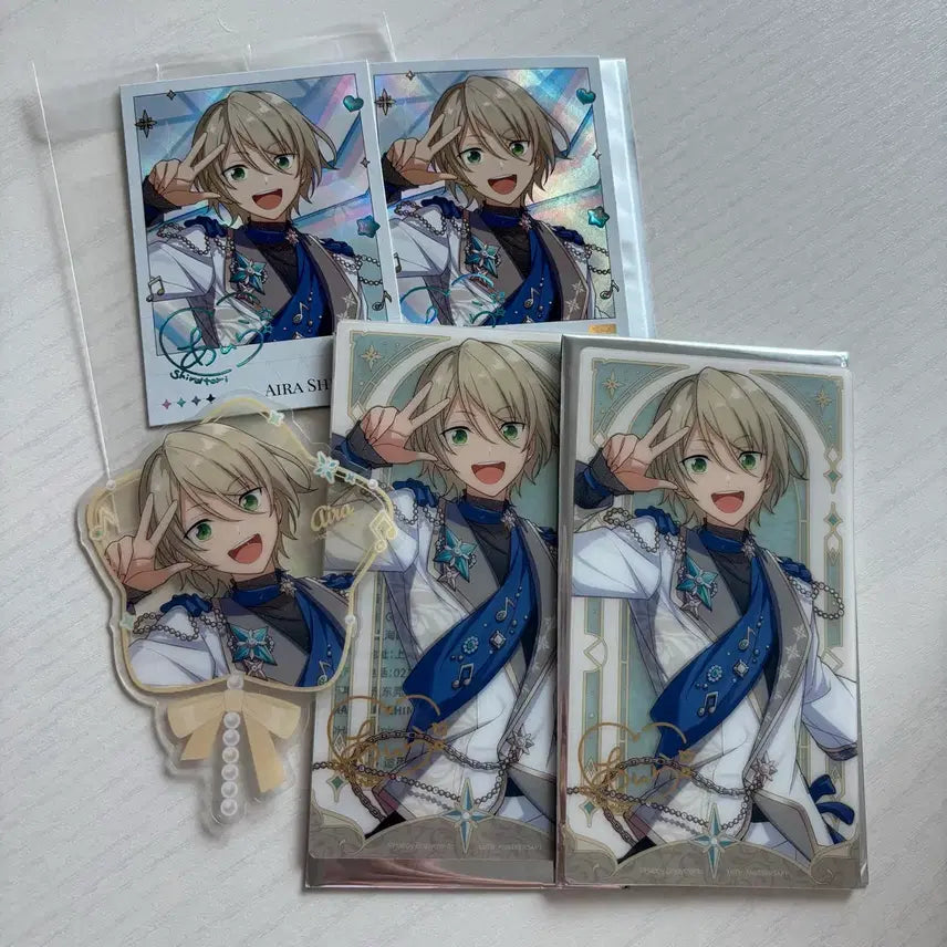 [BUNJANG] Ensemble Stars Aira 10th Anniversary Popup Clear Card Bundle Set / 일괄) 앙스타 아이라 10주년 팝업 클카 폴라 알칼로이드