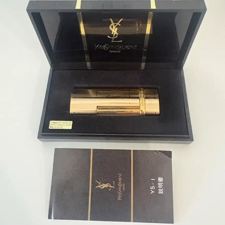 [BUNJANG] Yves Saint Laurent Vintage Gold-Plated Lighter / 입생로랑 빈티지 금장 라이터