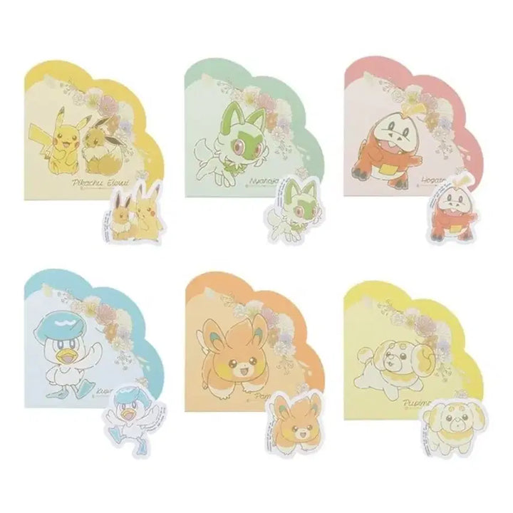 [BUNJANG] Pokemon Gengar Memo Pad &amp; Sticker Set (Sealed) / [미개봉] 포켓몬 쿠지 > H상 나오하 메모지X스티커 세트