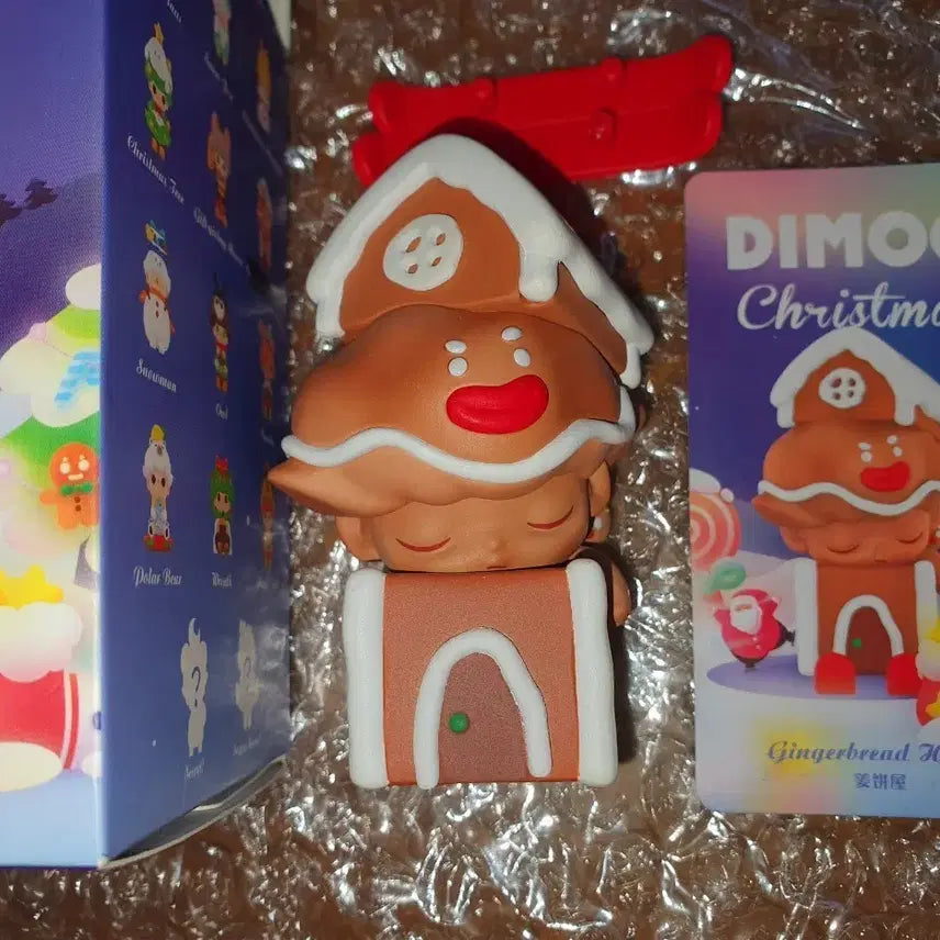 [BUNJANG] POP MART Dimoo Christmas Gingerbread House Figure / 팝마트 디무 크리스마스 진저브레드하우스 피규어 팝니다