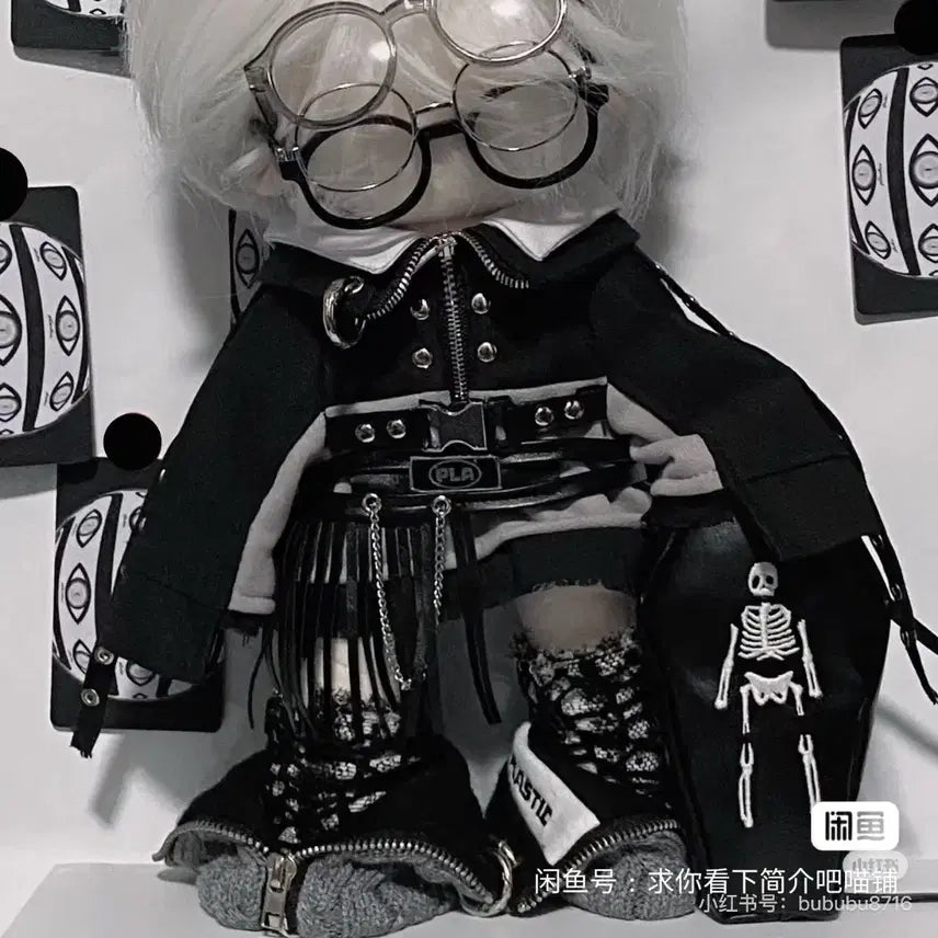 [BUNJANG] Plastic Wardrobe for Cotton Dolls / plastic 플라스틱 옷장 솜인형