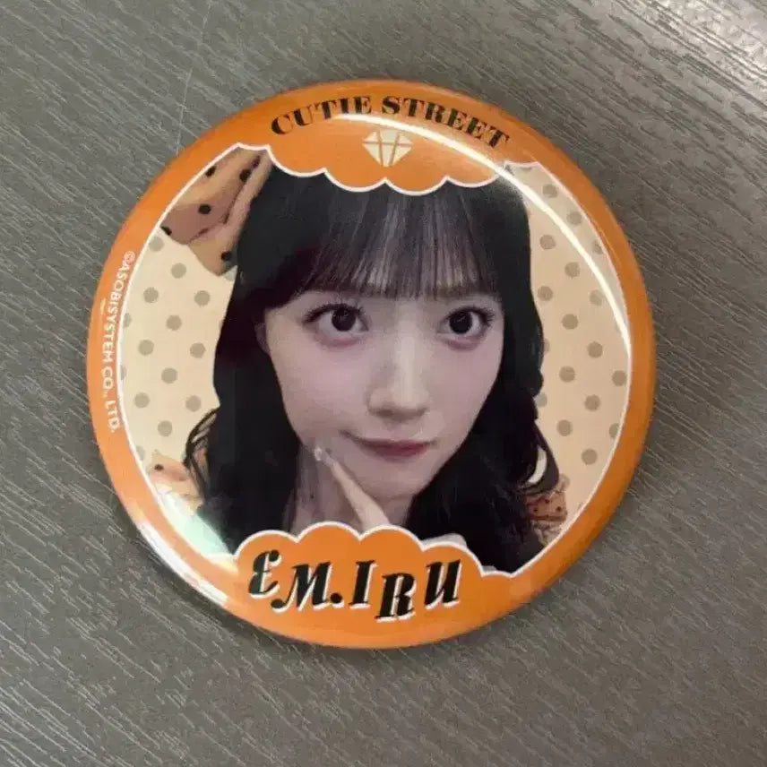 [BUNJANG] Q-sto Cutie Street Emiru Can Badge / 큐스토 큐티스트리트 큐티스트릿 에미루 캔뱃지 양도