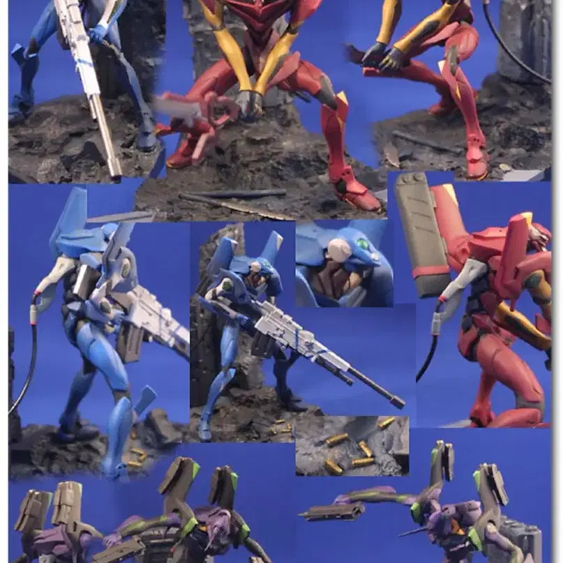 [BUNJANG] Evangelion Vinet (Diorama) Figure Set (3 Types) - Sealed / (희귀품 미개봉) 에반게리온 비넷(디오라마) 피규어 3종