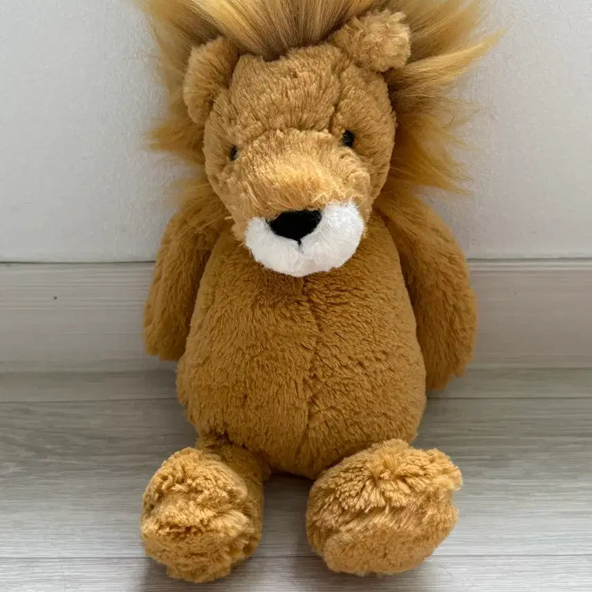 [BUNJANG] Jellycat Bashful Lion M (Used) / (중고) 젤리캣 바쉬풀 라이언 M