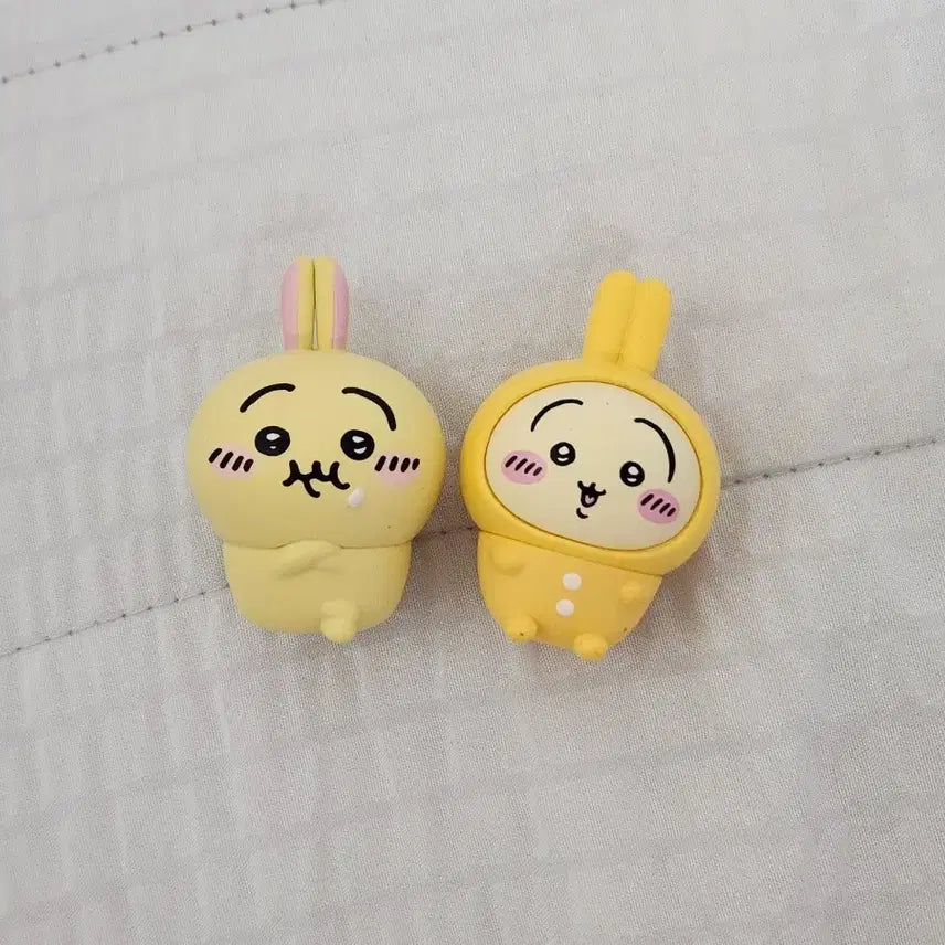 [BUNJANG] Cheekawai Q Version Mini Figure Bundle (Usagi + Rice Ball Usagi) / 먼작귀 치이카와 Q버전 미니 피규어(우사기) + 밥풀 우사기 일괄 가격