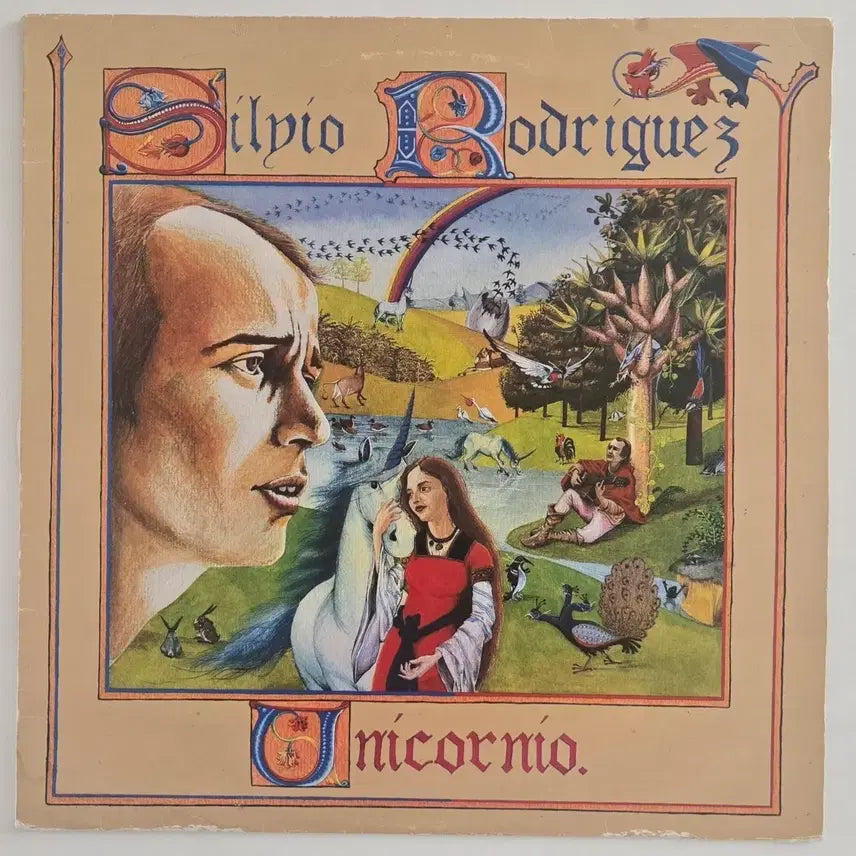 [BUNJANG] Silvio Rodriguez Unicornio LP Spain 1982 Original / Silvio Rodriguez - Unicornio LP ( 쿠바 누에바 트로바, 스페인 1982년 오리지널 )