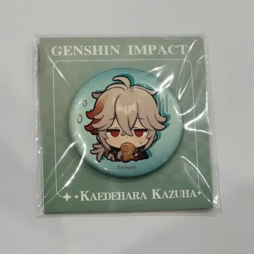 [BUNJANG] Genshin Impact Kaedehara Kazuha Official Badge / 원신 공식 카즈하 뱃지
