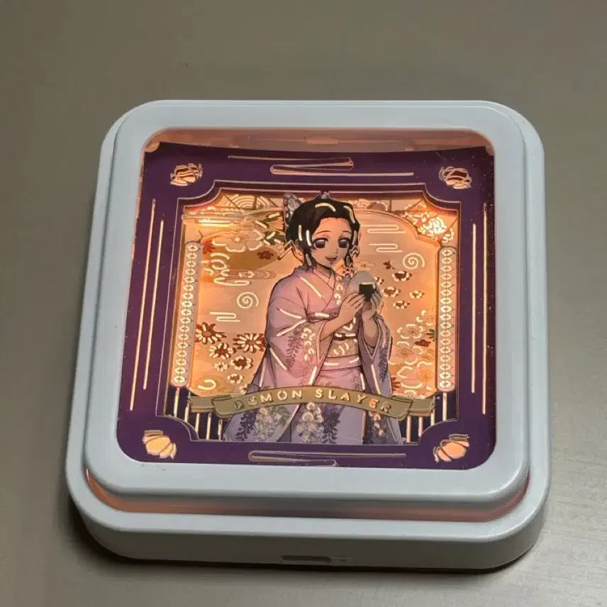 [BUNJANG] Demon Slayer Shinobu Mood Lamp Type-C Rechargeable / 귀멸의칼날 시노부 무드등 c타입 충전식