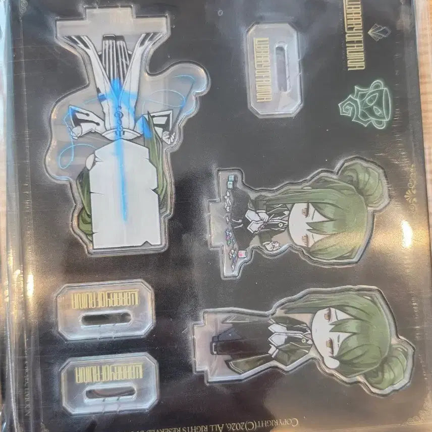 [BUNJANG] Haemhaem Pangpang Library Theme Nezzah Acrylic Stand / 햄햄팡팡 도서관 테마 네짜흐 아크릴