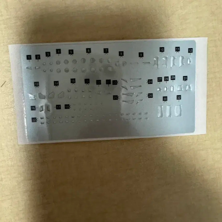 [BUNJANG] MGEX Strike Freedom Gundam Twilight Decal / 편흠 MGEX 스트라이크 프리덤 건담 트와일라잇