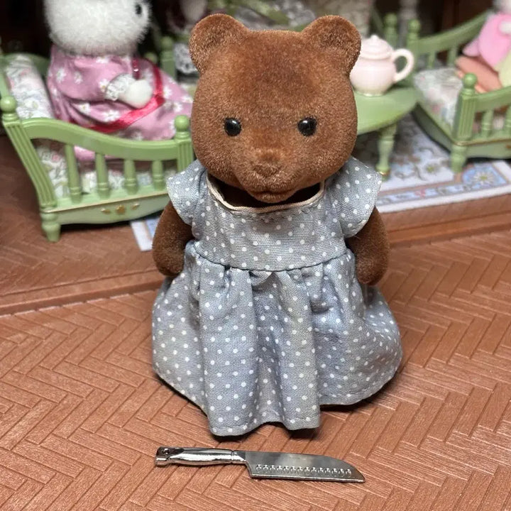 [BUNJANG] Miniature Doll Prop Knife / 미니어처 인형 소품 칼