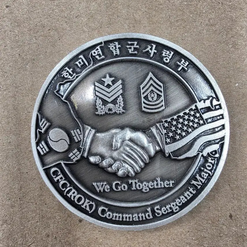 [BUNJANG] ROK-US Combined Forces Command Commemorative Coin / 한미연합사 기념코인 군대코인 부대코인