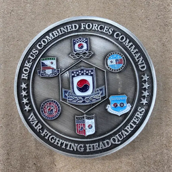 [BUNJANG] ROK-US Combined Forces Command Commemorative Coin / 한미연합사 기념코인 군대코인 부대코인