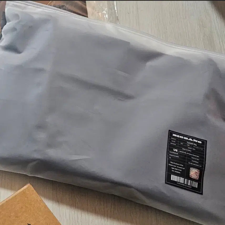 [BUNJANG] BIGBANG 20th Anniversary Exhibition Canvas Bag / 빅뱅 20주년 기념 미디어 전시회 MD 캔버스 백