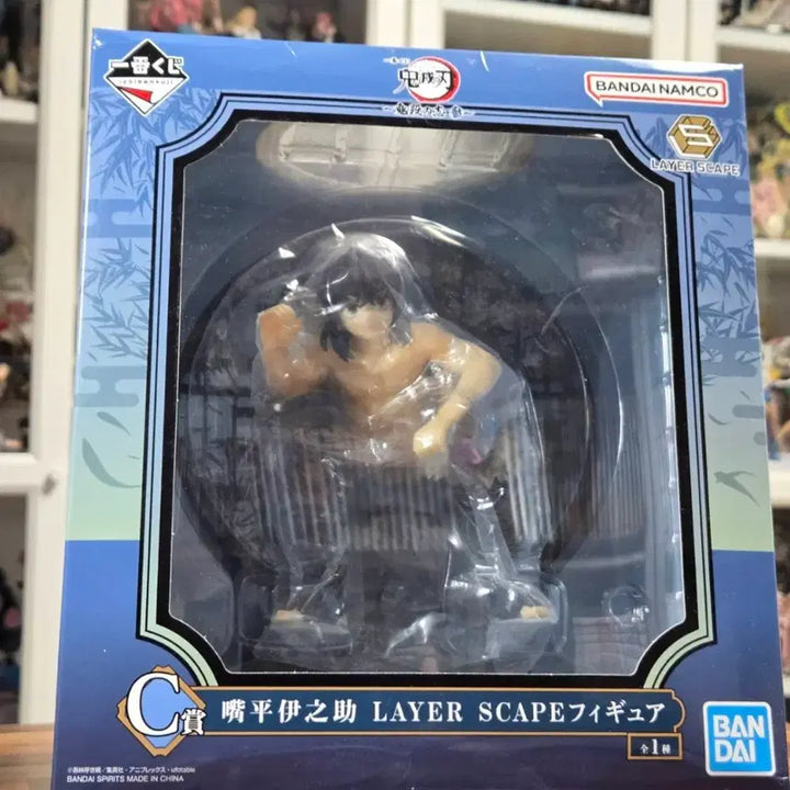 [BUNJANG] Demon Slayer Inosuke Layer Scape Folding Screen Figure / 귀멸의 칼날 이노스케 피규어 LAYER SCAPE 이노스케 병풍 피규어 귀칼