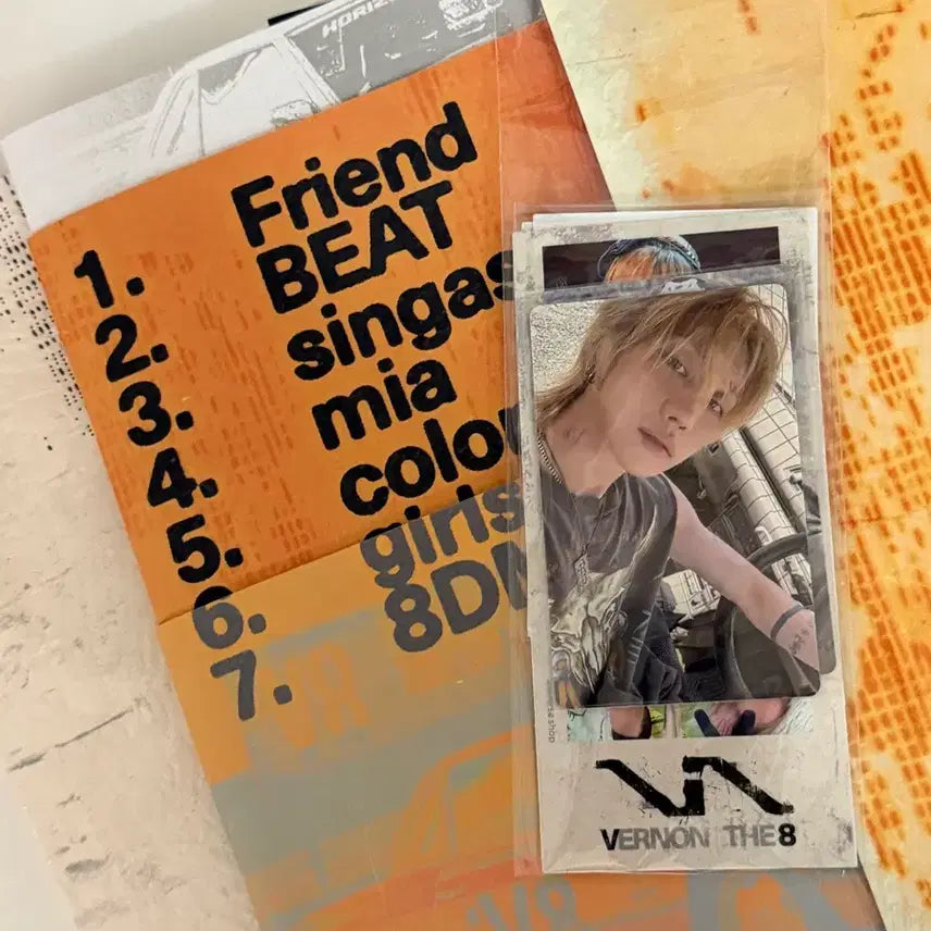 [BUNJANG] SEVENTEEN V8 Album with Vernon Photocard / ㅅㅂㅌ-V8앨범