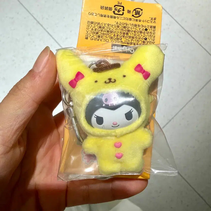 [BUNJANG] Sanrio Pompompurin 30th Anniversary Chibi Gummy Kuromi / 산리오 폼폼푸린 30주년 치비토모 쿠로미