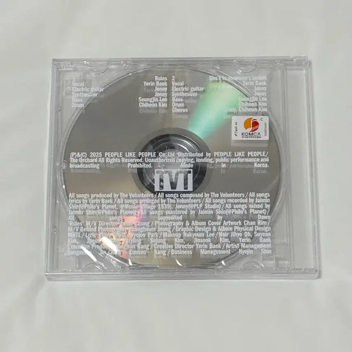[BUNJANG] The Volunteers Rules CD / 더발룬티어스 Rules CD 미개봉