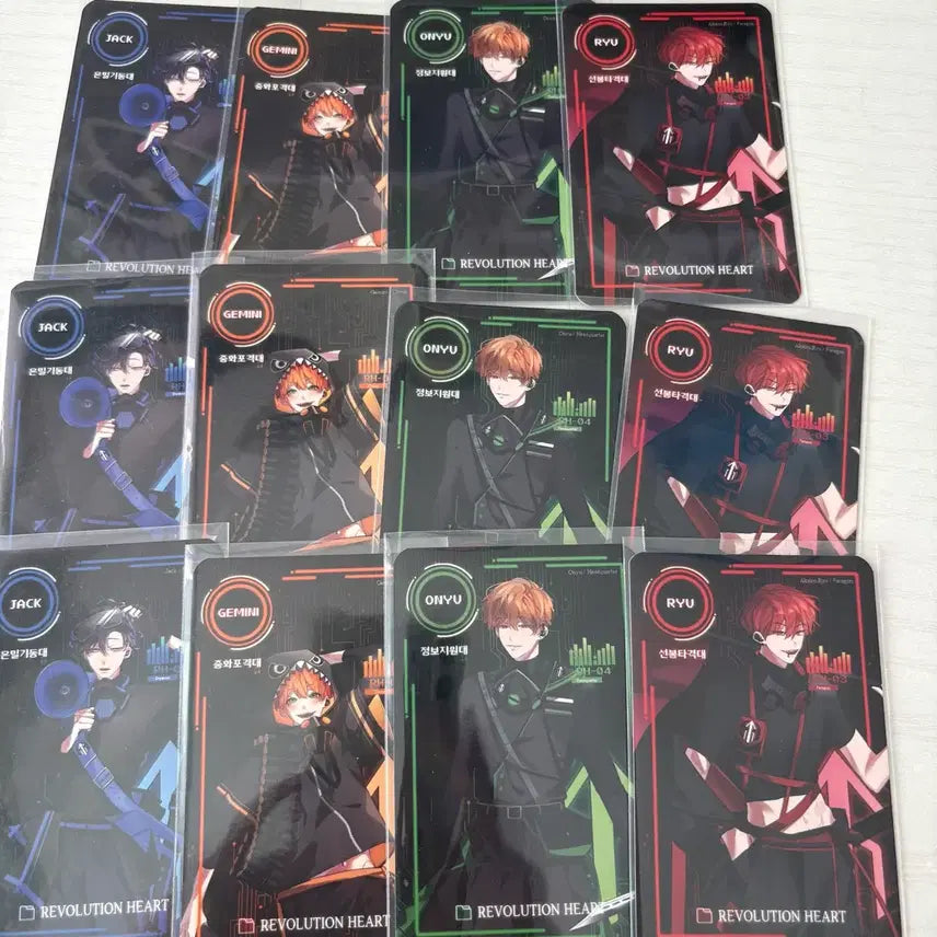 [BUNJANG] Bundled Set Revolution Heart Photocard / 일괄) 리레볼루션 리레 레볼루션하트 레하 포카