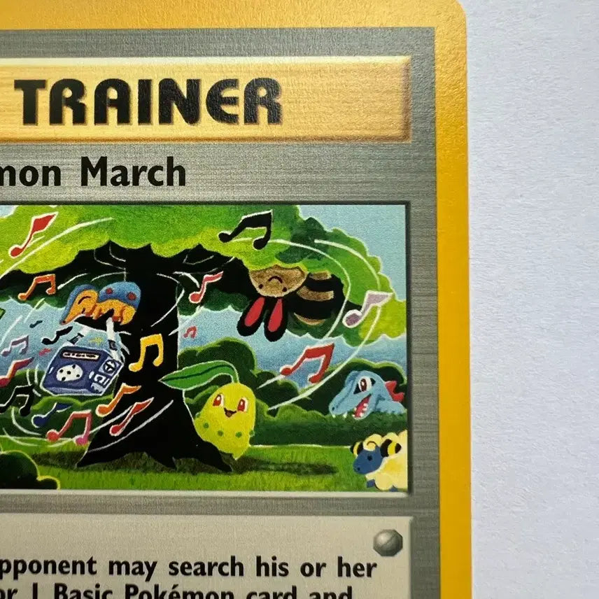 [BUNJANG] Pokemon March Card 2000 North American English Edition / 브케인 리아코 치코리타  메리프 2000년 북미 영문판 포켓몬 행진 카드