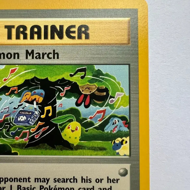 [BUNJANG] Pokemon March Card 2000 North American English Edition / 브케인 리아코 치코리타  메리프 2000년 북미 영문판 포켓몬 행진 카드