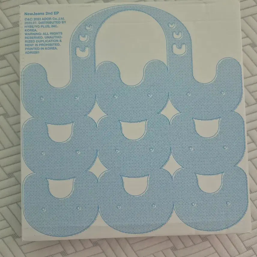 [BUNJANG] NewJeans Get Up Bunny Beach Bag Haerin Version 2nd EP / 뉴진스 겟업 버니비치백 앨범 해린 버전 2nd EP get up