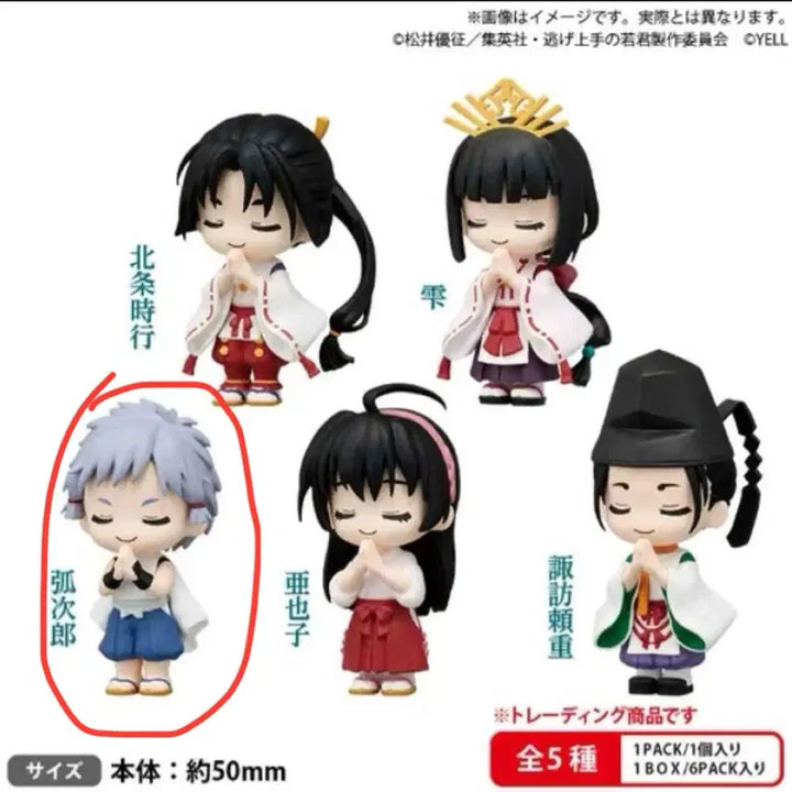 [BUNJANG] Domang-eul Jal Chineun Doryeonnim Kōjiro Nez Figure / 도망을 잘 치는 도련님 네즈 코지로 랜덤깡 피규어 판매