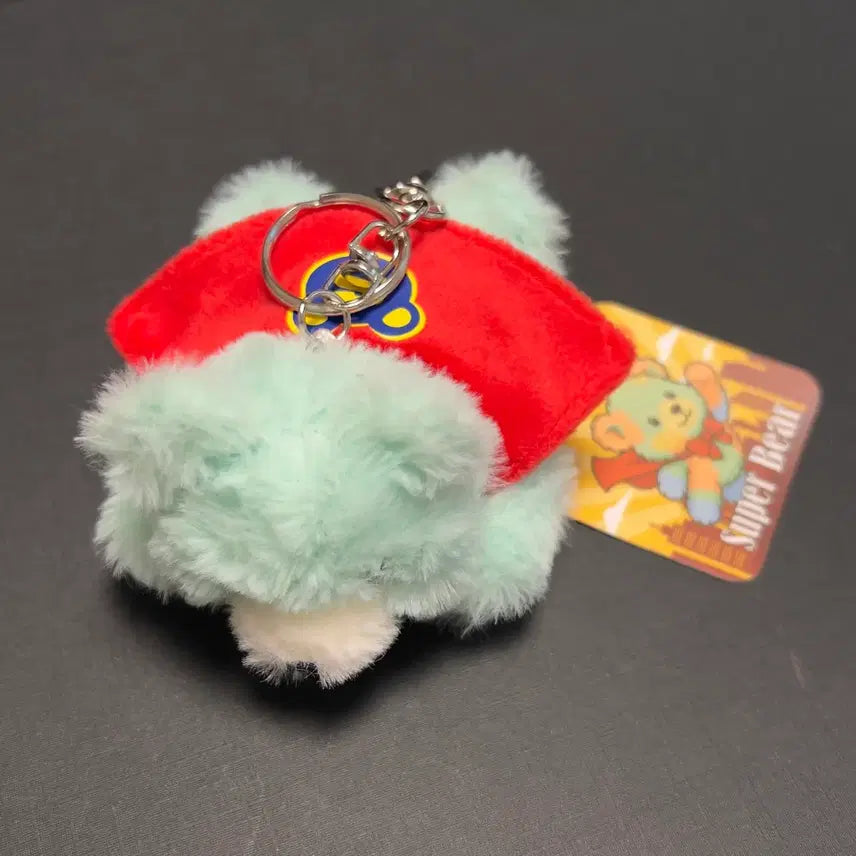 [BUNJANG] Super Bear Superman Bear Keyring / 슈퍼베어 슈퍼맨곰돌이 키링