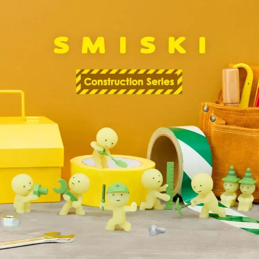 [BUNJANG] Smiski Construction Secret Figure / 스미스키 컨스트럭션 시크릿(택포)
