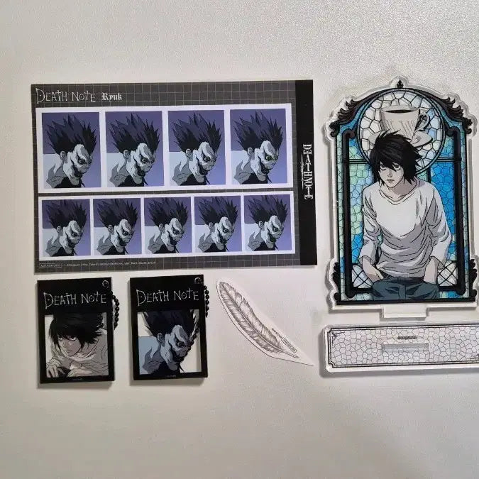 [BUNJANG] Death Note Tunick Cafe Goods Bundle Set (L, Ryuk) / 데스노트 투니크 카페 엘 류크 일괄