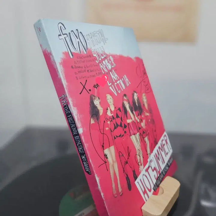 [BUNJANG] f(x) Hot Summer Album Real Signed / 에프엑스 F(X) HOT SUMMER 친필 사인 Real Signed 앨범