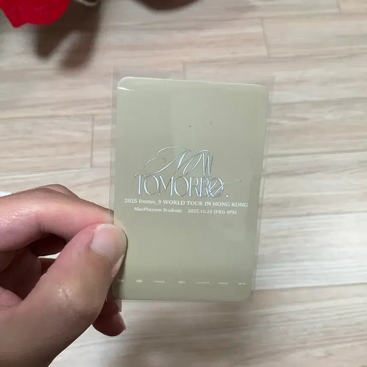 [BUNJANG] fromis_9 Hong Kong Concert Group Photocard / 프로미스나인 홍콩 콘서트 포카