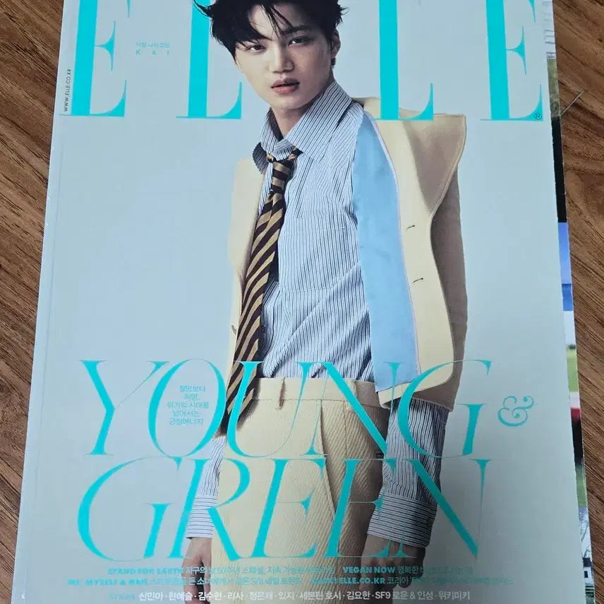 [BUNJANG] Elle Magazine April 2020 Issue Kai Cover / 엘르 2020년 4월호 카이 커버 로운 호시 김요한 김수현 있지
