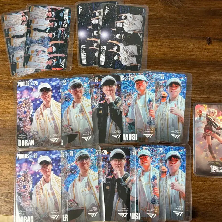 [BUNJANG] T1 2025 Worlds Championship Photocard Set / T1 2025 월챔 포토카드 세트